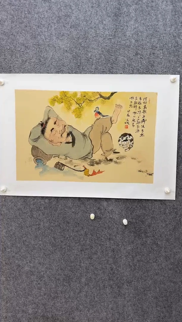 【闪购商品】国画ST-WYF人物绘画作品