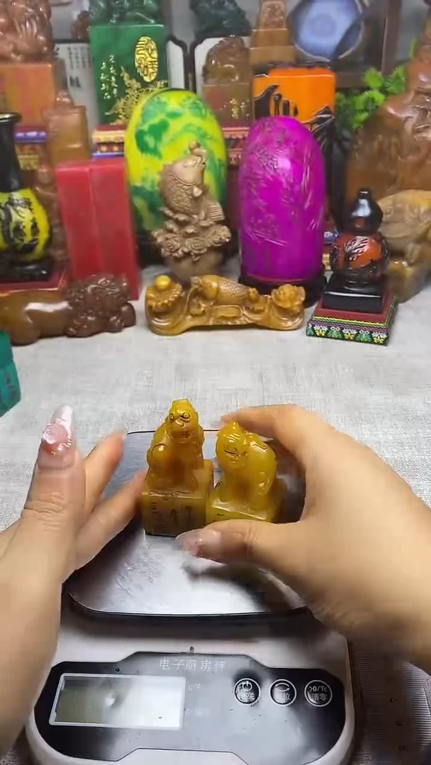 寿山石印石纯天然石料