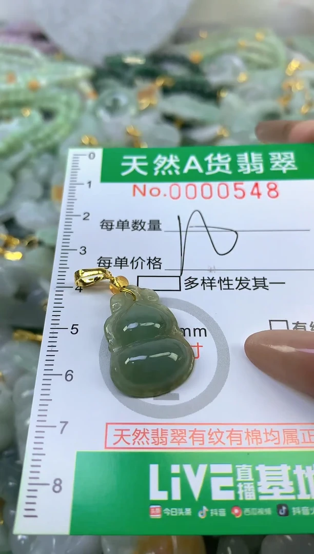 颈饰未镶嵌翡翠未镶嵌纯天然A货翡翠