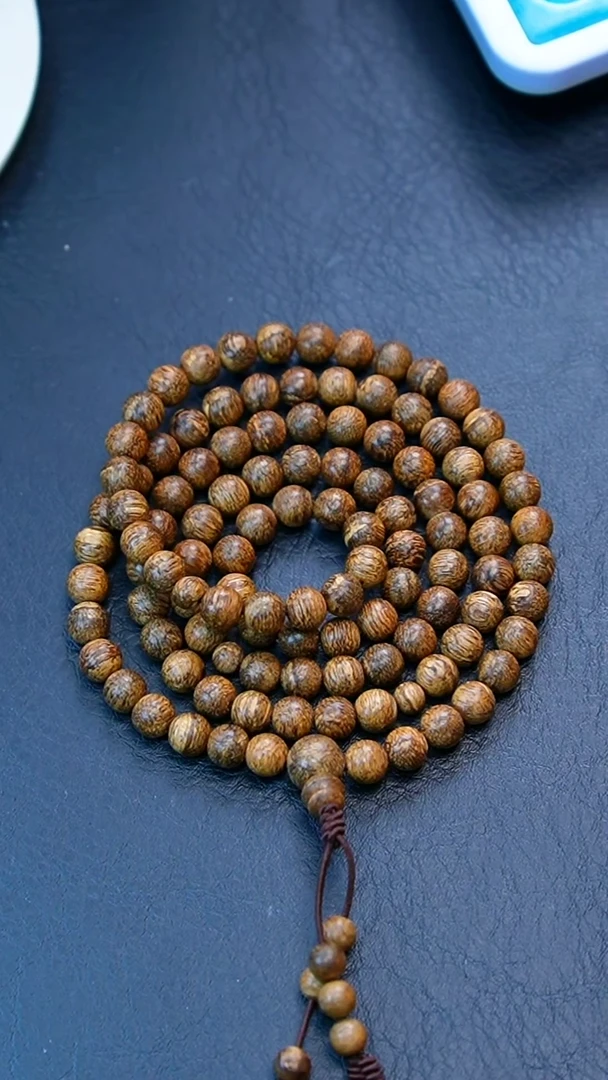 【闪购商品】沉香手串0.7斯里兰卡红土多圈 99分沉18克