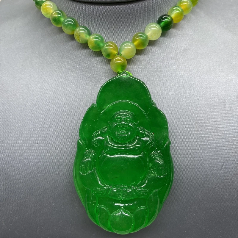 【绿意盎然 永恒暖阳】绿吊坠Q84763