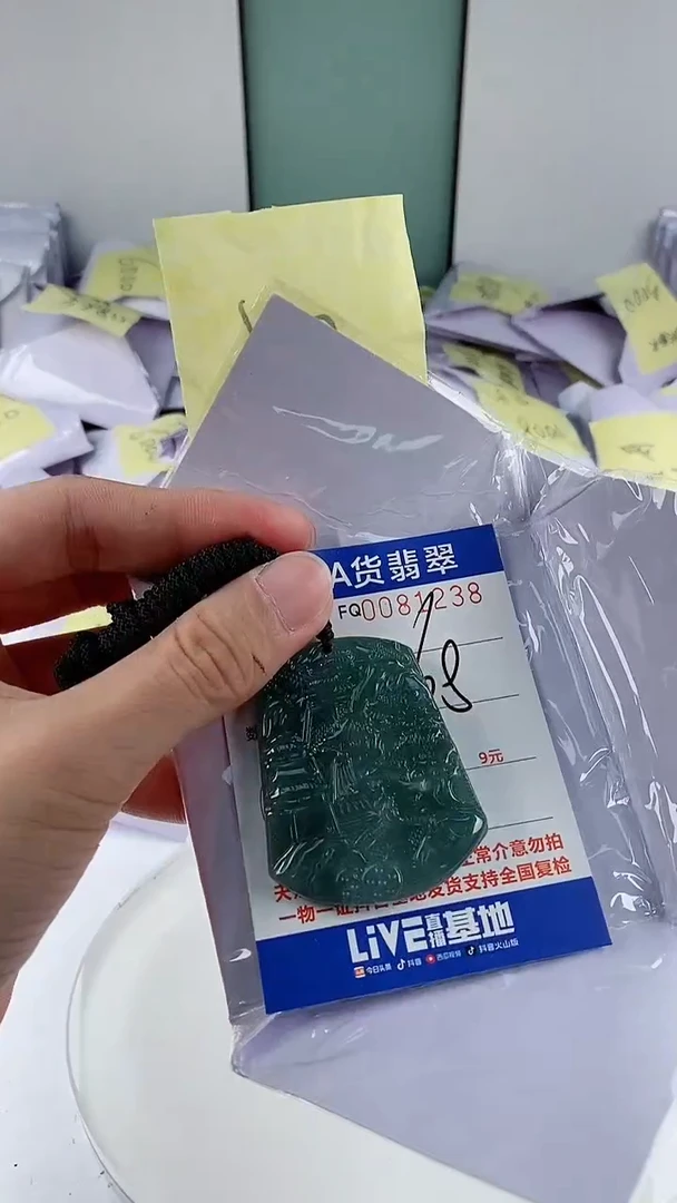 翡翠未镶嵌颈饰