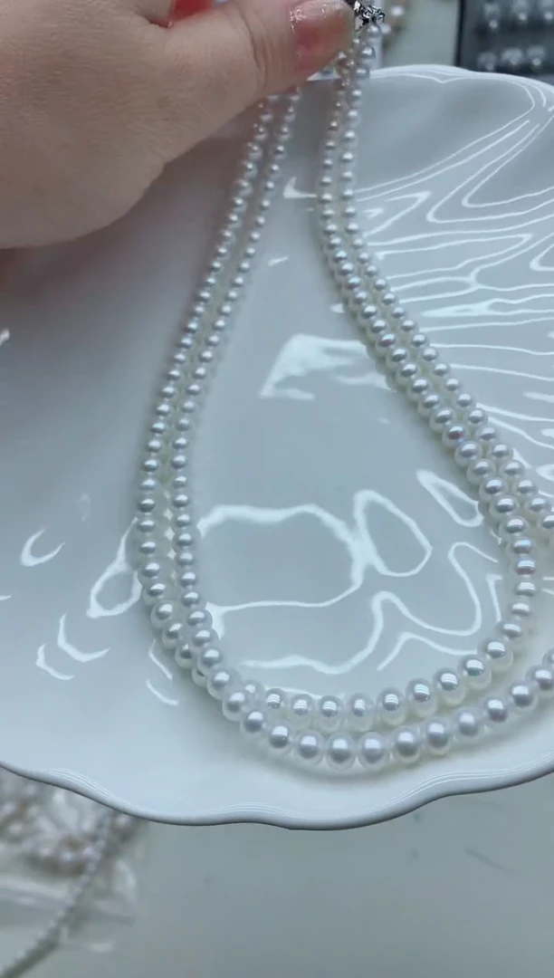 颈饰未镶嵌淡水珍珠多样性发其一不做扣头（非无瑕）