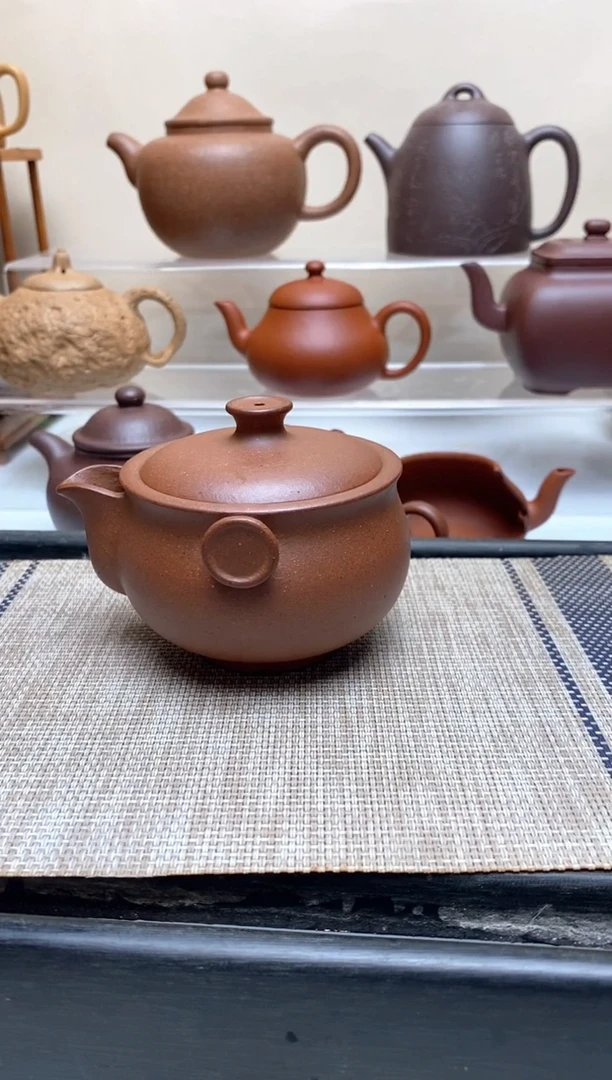 茶壶紫砂160毫升高温老乌泥