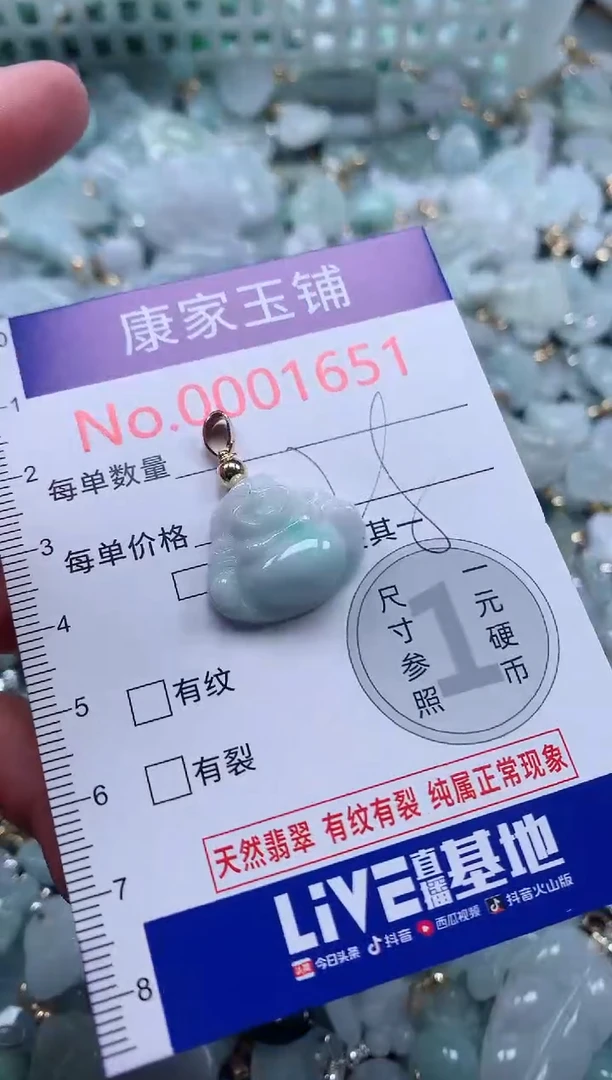 颈饰未镶嵌翡翠1651