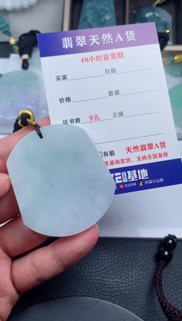 翡翠未镶嵌颈饰