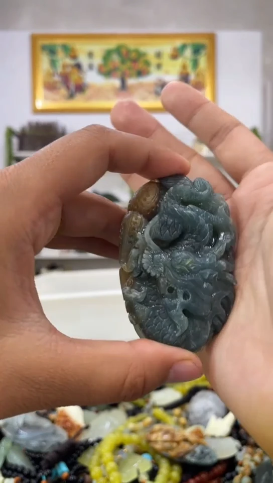 未镶嵌岫玉挂件