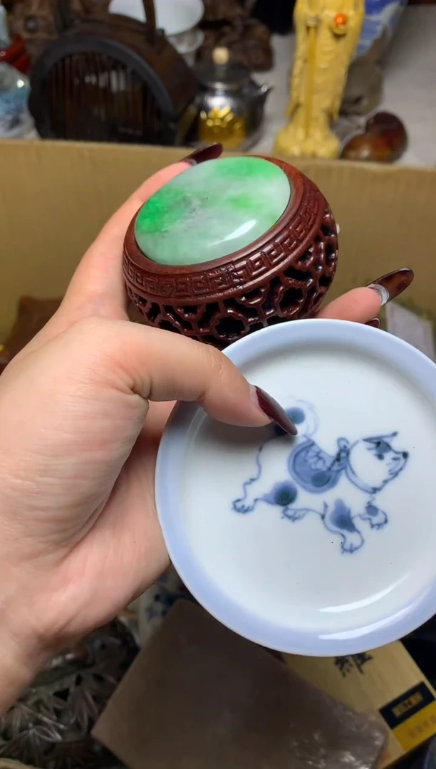 紫砂盖碗瓷器默认微瑕瓷器