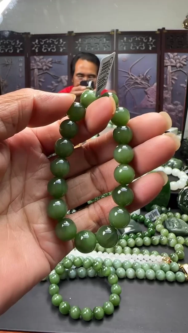 未镶嵌和田玉珠宝奇石手串