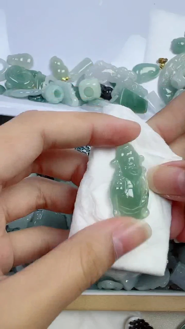 散珠翡翠429号链接，A货翡翠