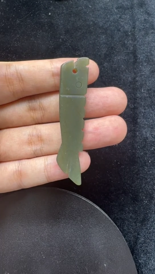 和田玉未镶嵌吊坠(不含链)102