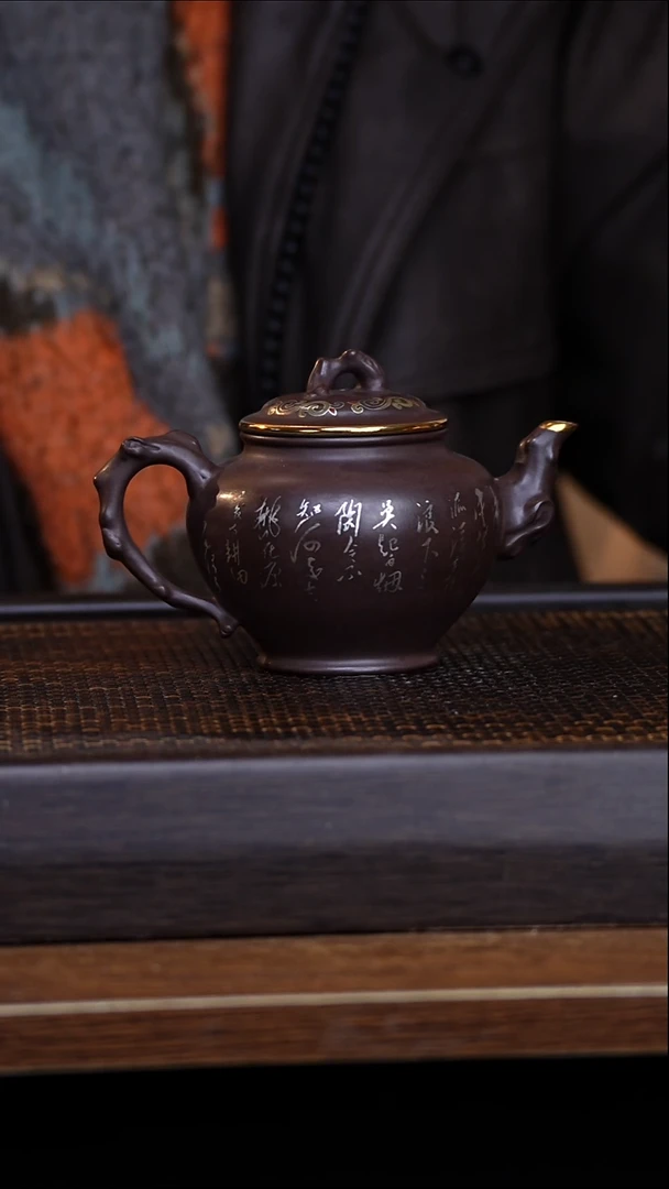 茶壶紫砂宜兴手工原紫砂壶001