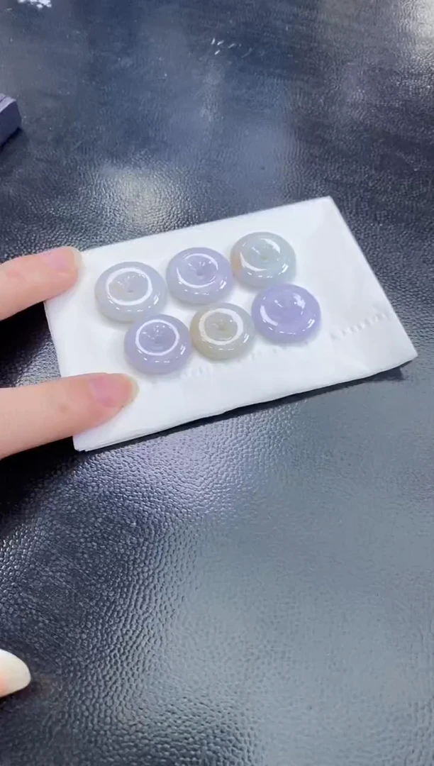 未镶嵌手绳翡翠平安扣手绳+0807-10多样性发一