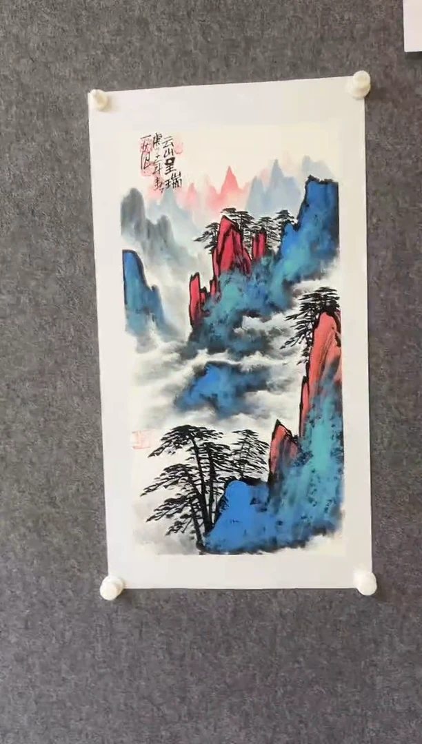 【闪购商品】国画姜国华-2平尺-国画作品