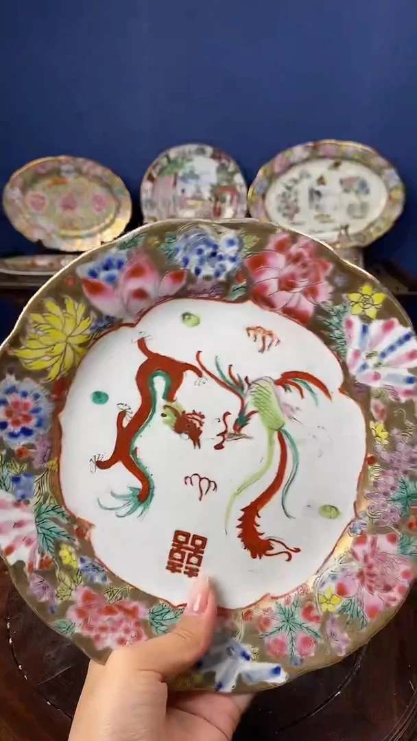 摆件微瑕景德镇厂瓷摆件单件