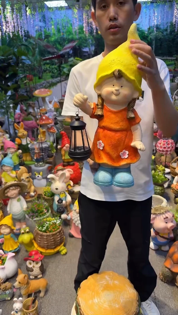 无花朵花园庭院摆件&00&