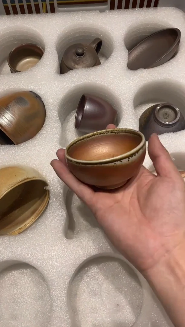 奢瓷柴烧茶器专拍链接066微瑕