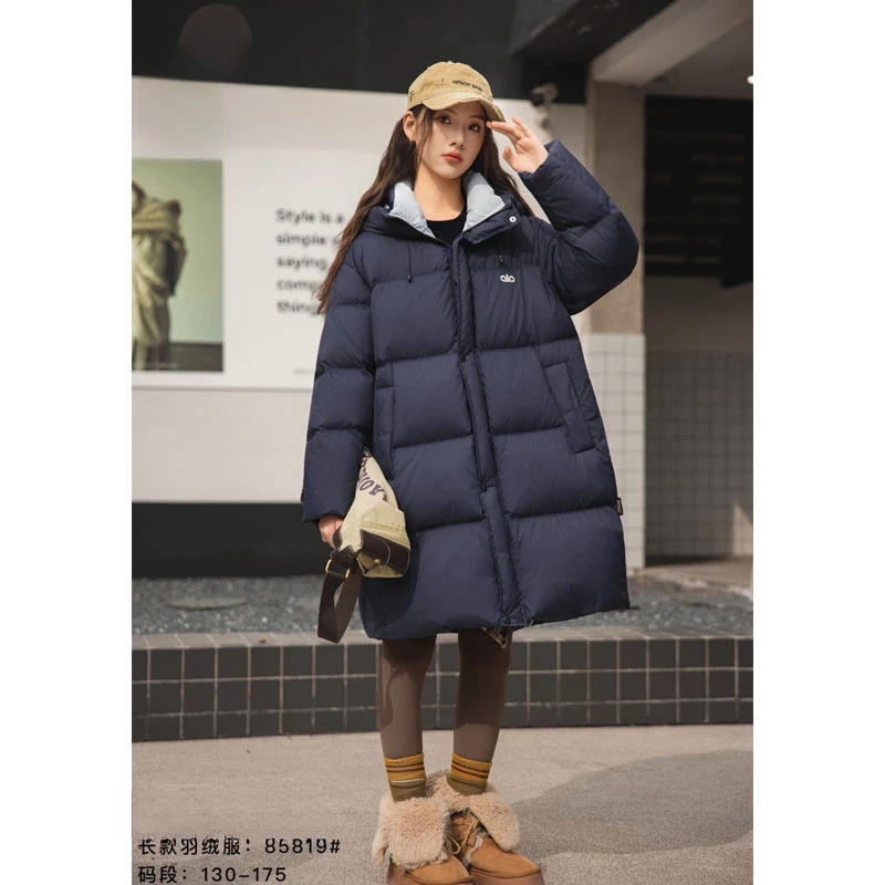 HK潮牌白鸭绒羽绒服2025新款冬季韩版中大童连帽外套85819