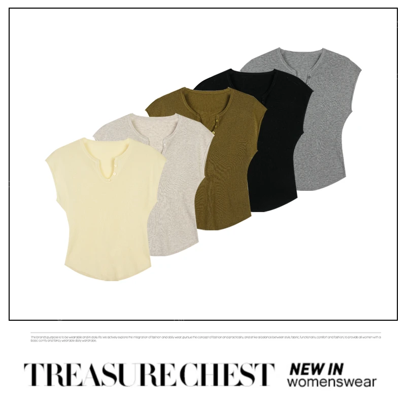 乔儿定制【鸡心领t】31羊毛时尚百搭T恤洋气衣服女修身显瘦套头上衣