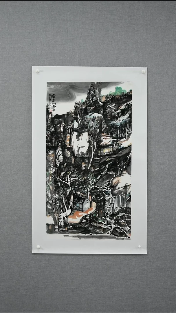 【闪购商品】绘画苏文炳-山水-4平尺-01