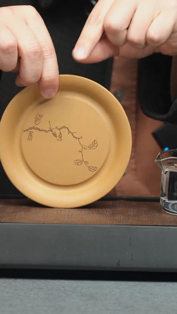 【闪购商品】紫砂茶壶茶宠-刻鸟盘 茶宠-刻鸟盘