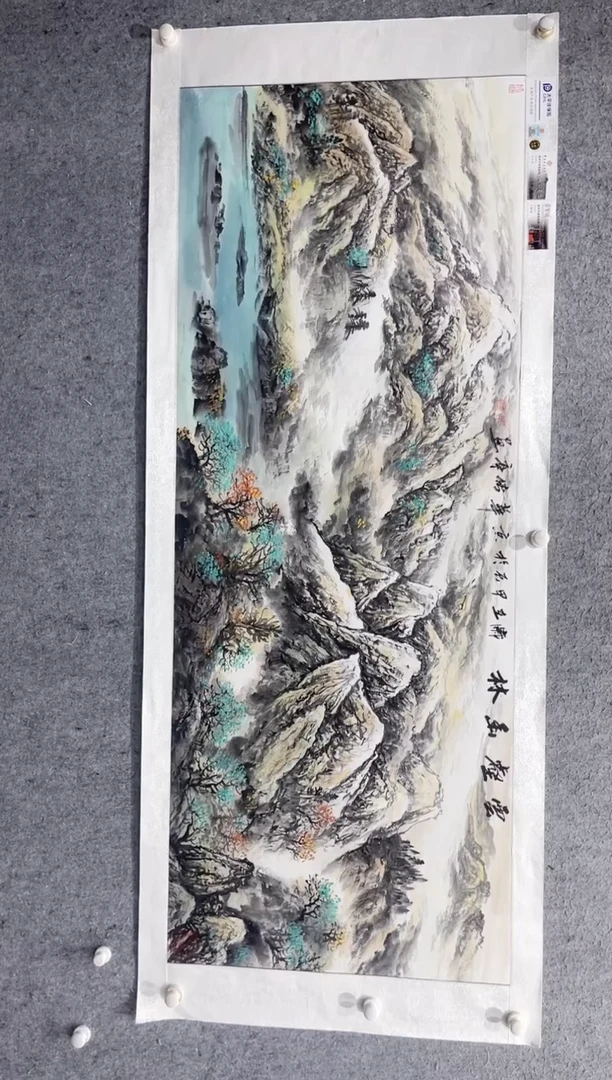 国画张传亭老师的作品3