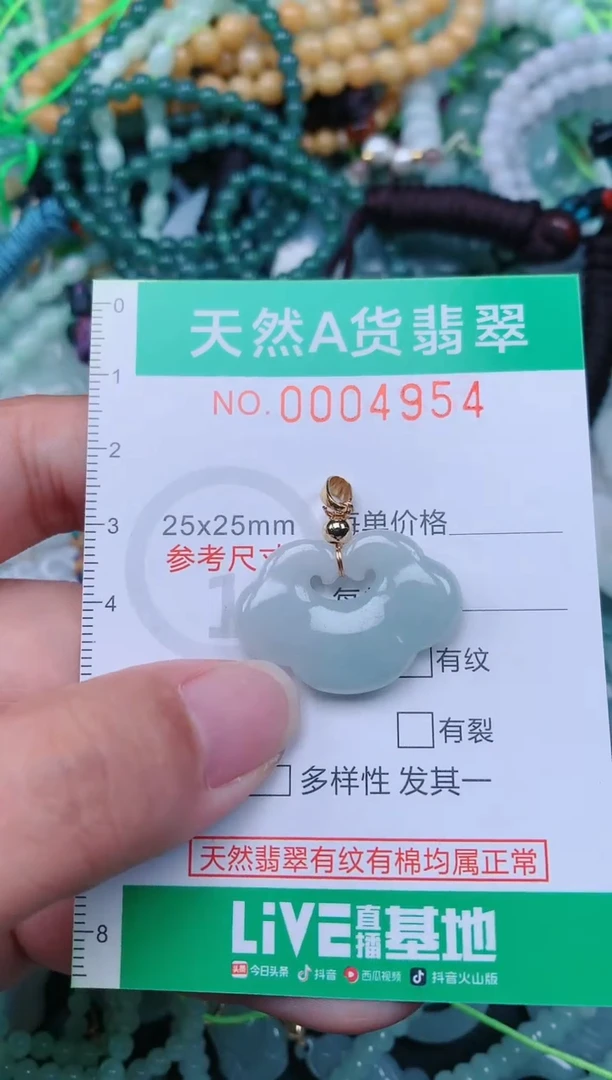 颈饰未镶嵌翡翠.0004954