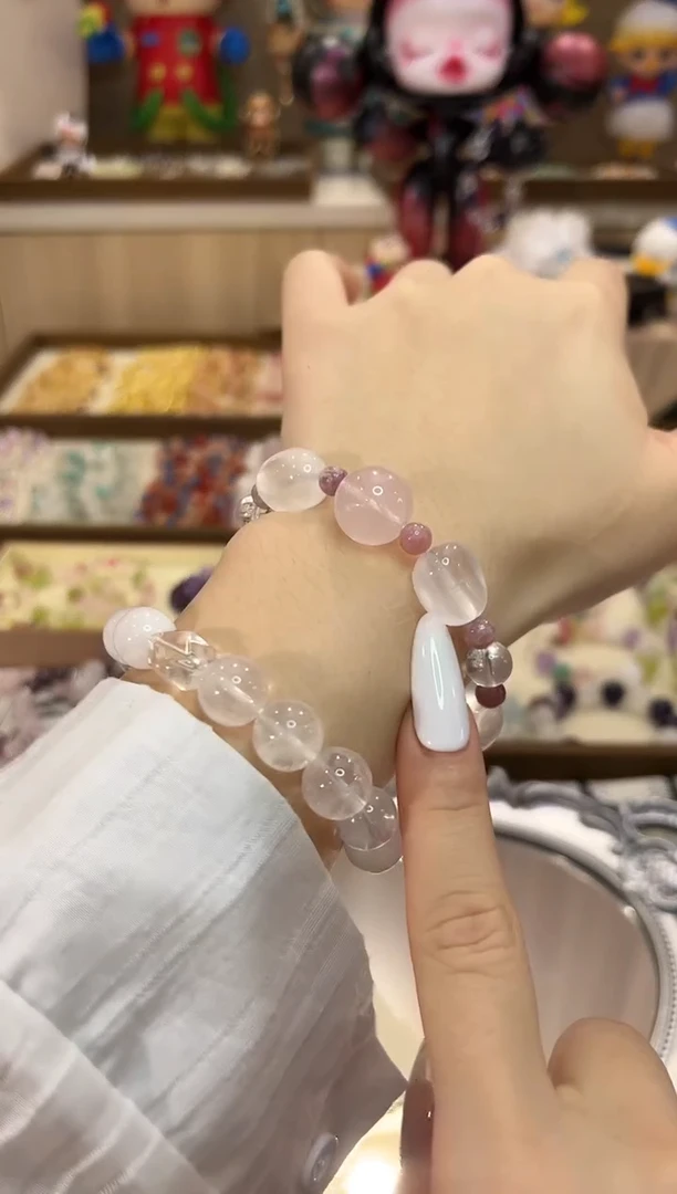 合金手链水晶紫水手串
