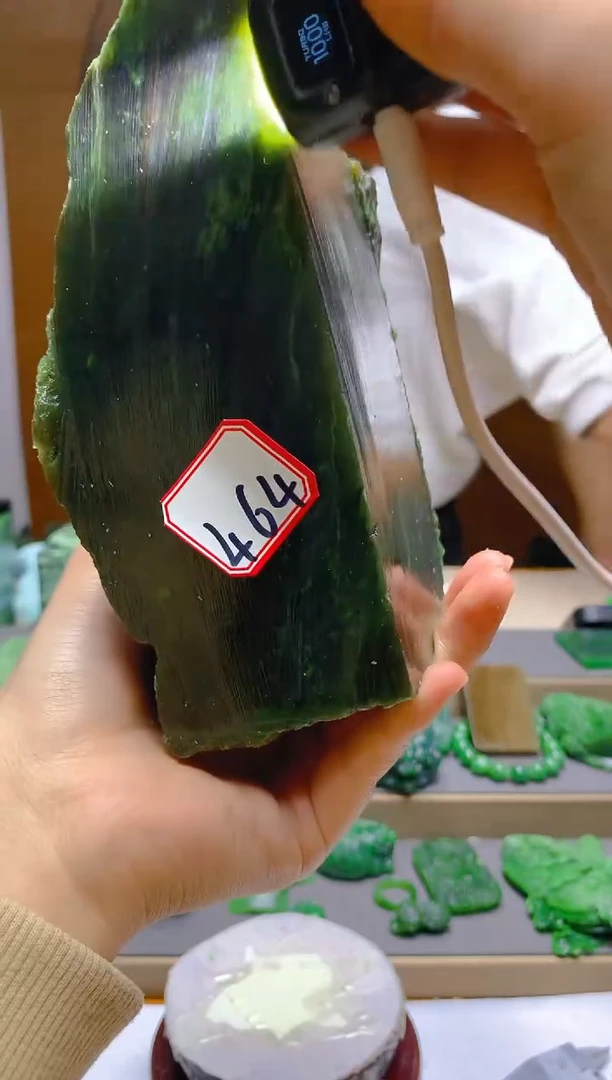 【闪购商品】和田玉（碧玉）珠宝半成品未镶嵌1