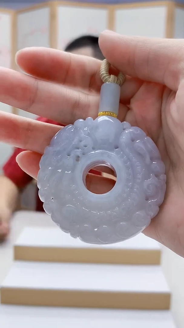 未镶嵌定制翡翠5167lr-毛货挂件68