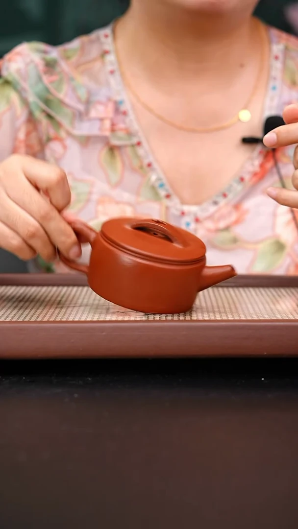 茶壶紫砂小煤窑朱泥粗砂汉瓦