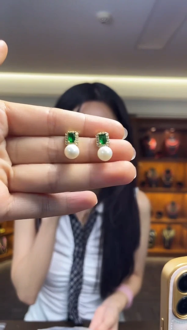 未镶嵌耳饰淡水珍珠（多样性发一件）