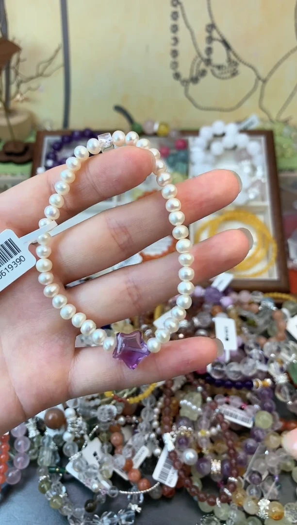 淡水珍珠手绳未镶嵌335