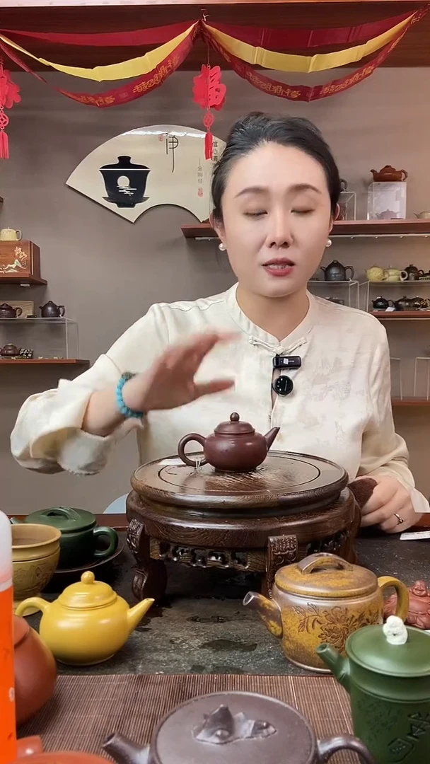 茶壶紫砂小品水平 紫朱泥 徐霞