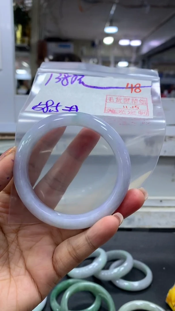 未镶嵌定制翡翠毛货需精细抛光+拍一发一+48