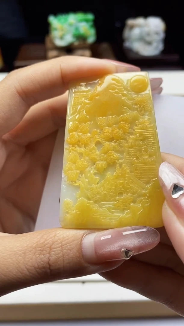 定制翡翠未镶嵌翡翠A货