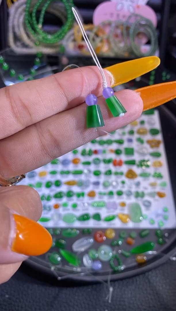 未镶嵌挂件翡翠珠子