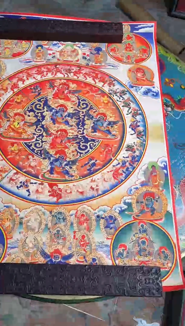 卷轴画东东唐卡tk16