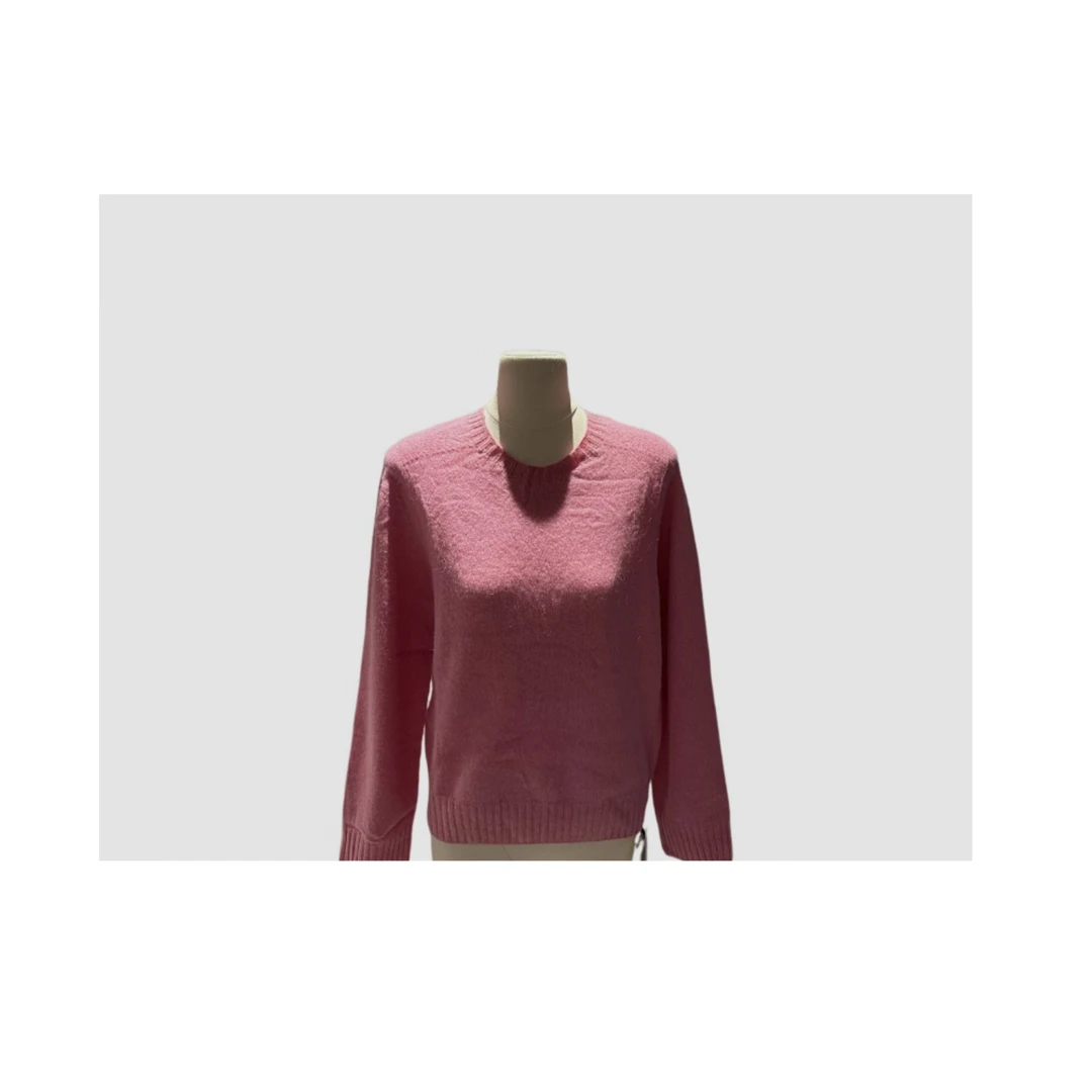 【特价】花粉色羊驼毛毛衣