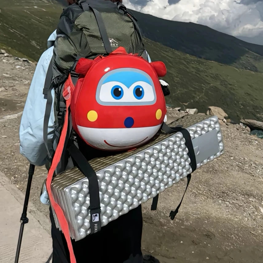 乐迪书包超级飞侠登山背包学生潮流双肩背便携户外包徒步旅行背包