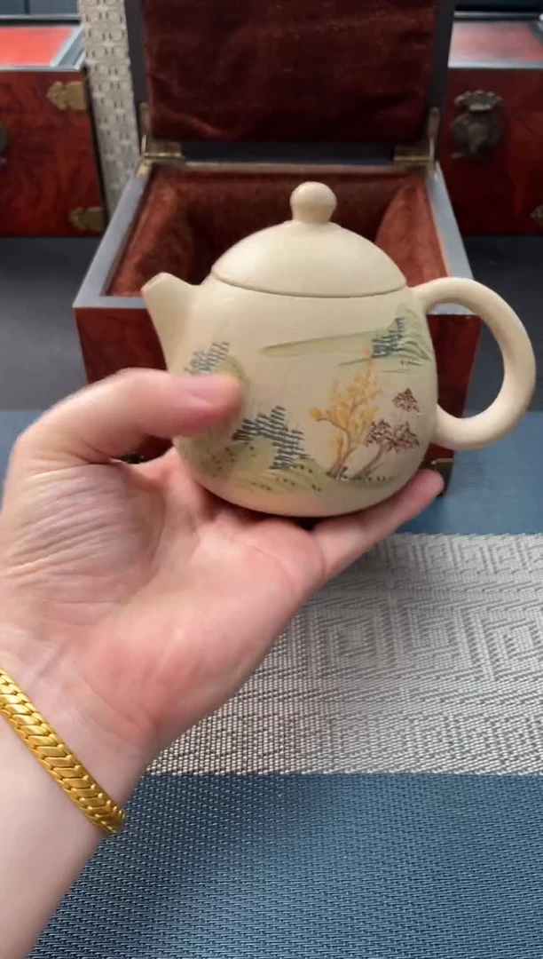 茶壶紫砂115  宜兴原矿紫砂