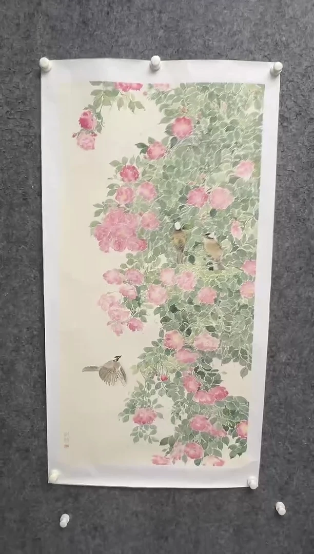 国画邹训精-8平尺-国画作品-GGyy