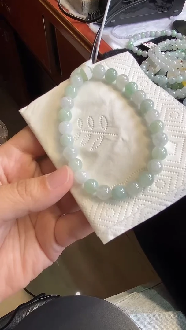 未镶嵌手链翡翠翡翠手串53