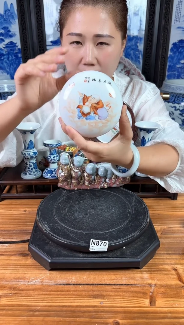 摆件景德镇陶瓷仿古摆件N870