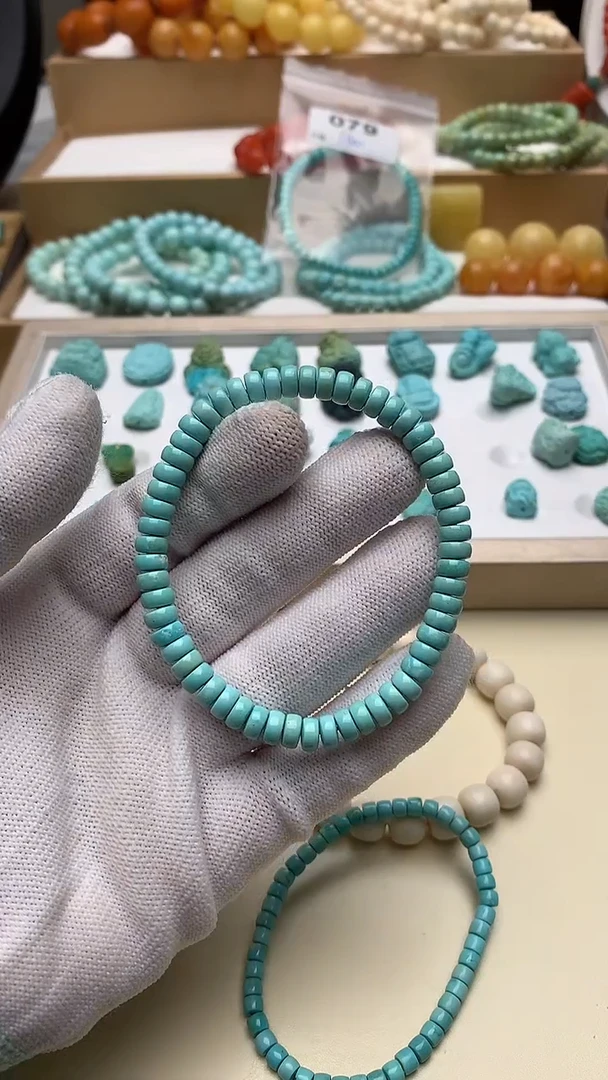 未镶嵌绿松石项链80