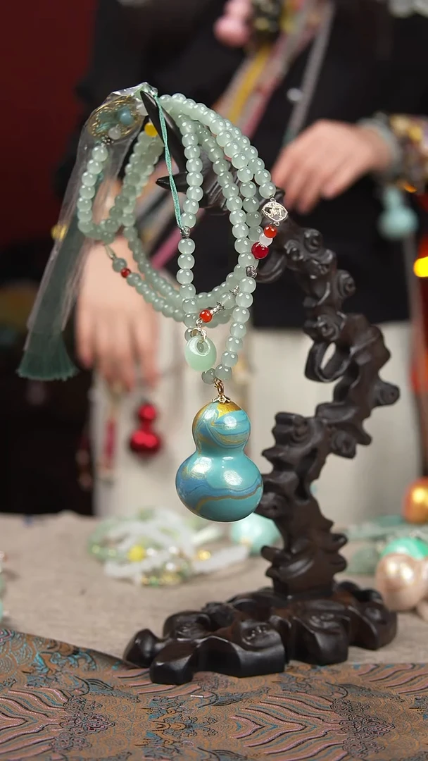 077玖澄文创漆艺葫芦国风配饰葫芦系列