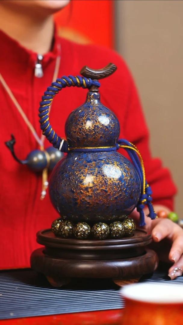 【闪购商品】JR051大师姐臻选非遗大漆酒葫芦