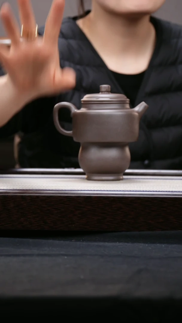 【闪购商品】紫砂茶壶大水潭 天青德中＋将军杯