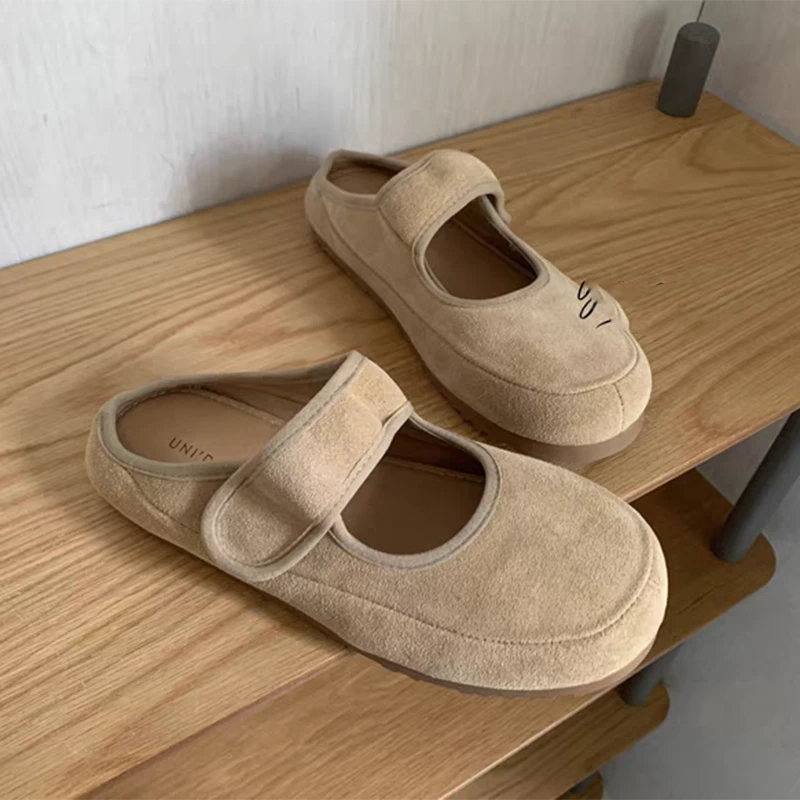 时尚夏季百搭玛丽珍休闲女鞋半托~UN865-7~