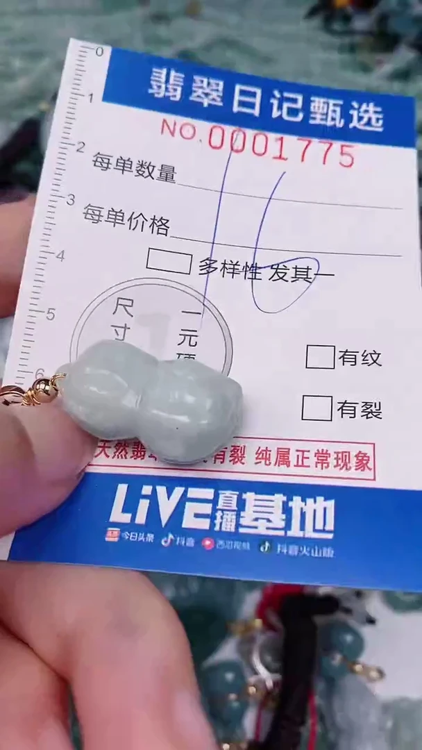 【闪购商品】翡翠颈饰未镶嵌00001775